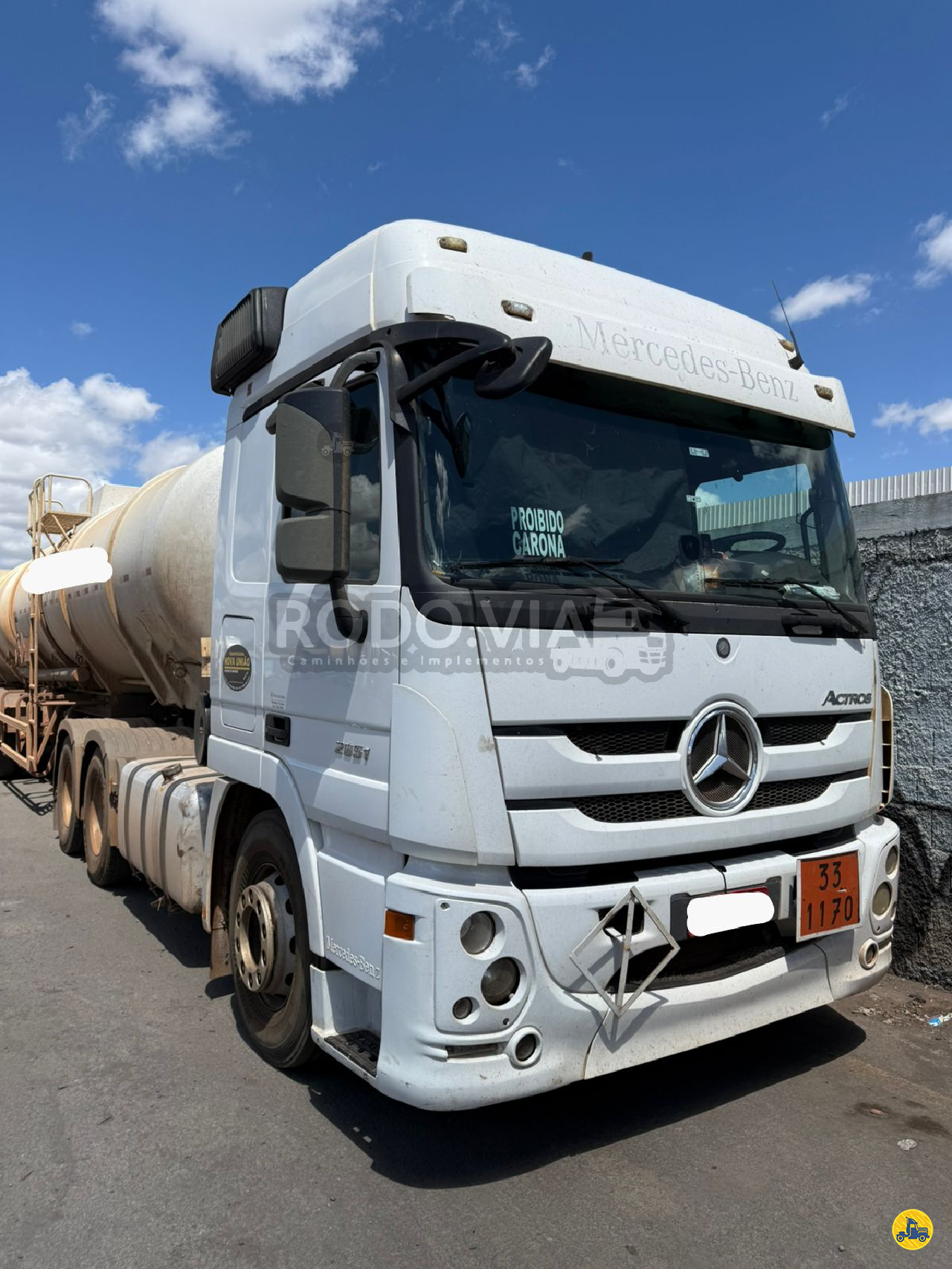 CAMINHAO MERCEDES-BENZ MB 2651 Cavalo Mecânico Cavalo 6x4 Rodo.Via Caminhões e Implementos BRASILIA DISTRITO FEDERAL DF
